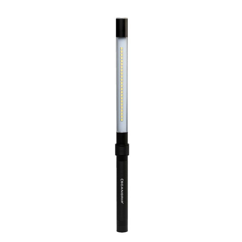 SCANGRIP LINE LIGHT C+R, Rechargeable Inspection LED Work Light with Top Spotlight, 600 Lumen, Removeable Cord, Handheld, Slim Design, Waterproof (IP65), Sturdy, Up to 8 Hour Operating Time - Image 1